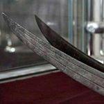 این شمشیر نادر شاه افشار از موزه ی کوچکی در روستای کوباچی داغستان ب...