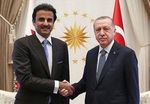 امیر قطر وارد ترکیه شد
