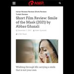 تحلیل دقیق و کامل فیلم کوتاه لبخند ماسک در سایت  httpsasianmoviepulsecom  Short Film Review Smile o...