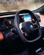 BMWRepost vpilkauskas Sustained luxury The BMW iX THEiX BornElectric BMWElectric ElectricVehicle El...