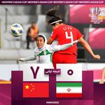 • ‏ ایران 0️⃣ - 7️⃣ چین   شکست سنگین دختران ایران مقابل پر‌افتخار ترین تیم جام ملت ها  در دومین دید...
