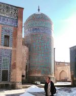 بماند به یادگار از سفر یک روزه من به شهر زیبای اردبیل بقعه شیخ صفی‌الدین اردبیلی شاهکاری از هنر و م...