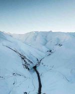 Incredible Chalus Road in Winter ❄️   جاده ی شگفت انگیز چالوس در زمستان ❄️  ‎‏Iran ایران ChalusRoad...