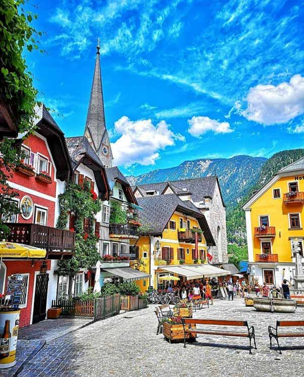 روستای هال اشتات اتریش 