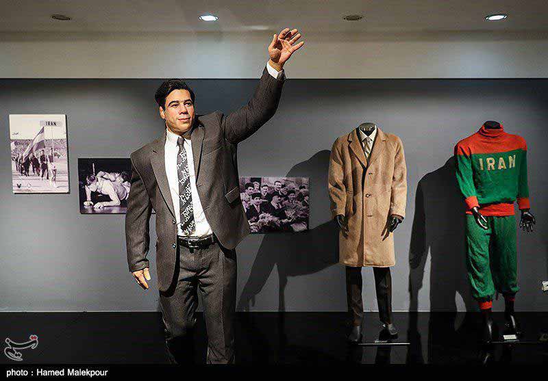 مجسمه غلامرضا تختی در موزه ورزش  عکس از خبرگزاری 
