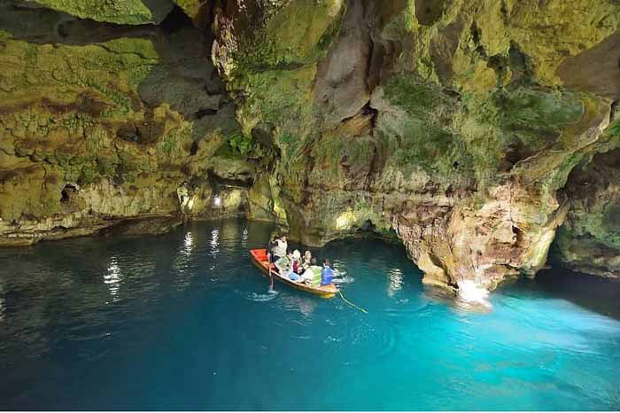 غار آبی سَهولان ، مهاباد ، آذربایجان غربی  غار سَ