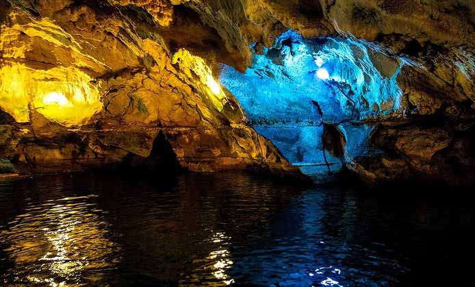 غار سهولان در نزدیکی مهاباد قرار دارد؛ در زمان کش