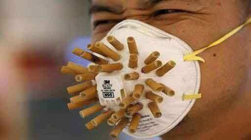 دود سیگار عامل انتشار کرونا از مبتلایان سیگاری  م