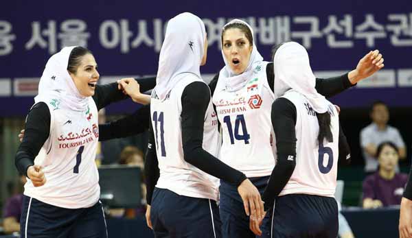 والیبال قهرمانی زنان آسیاتیم ملی بانوان ایران امر