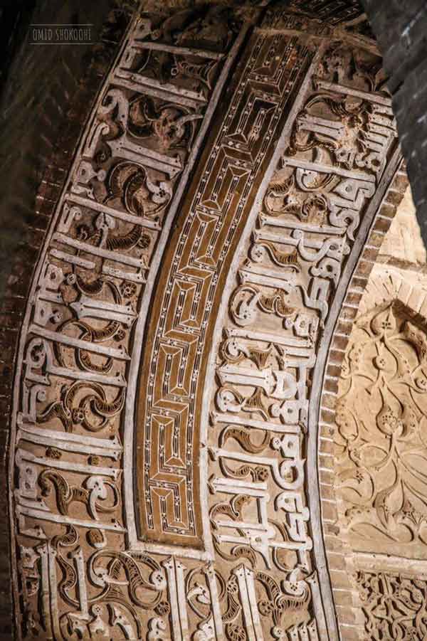 بُرِشی از مسجدِ جامعِ اردستان، زیبای کویر‌‌  مسجد
