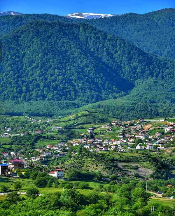 روستای لاویچ مازندران 