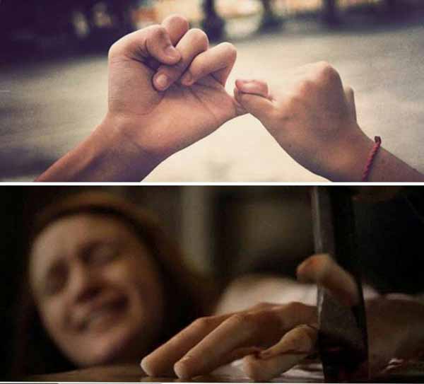 عهد بستن به روش Pinky promise از زمان قدیم از این