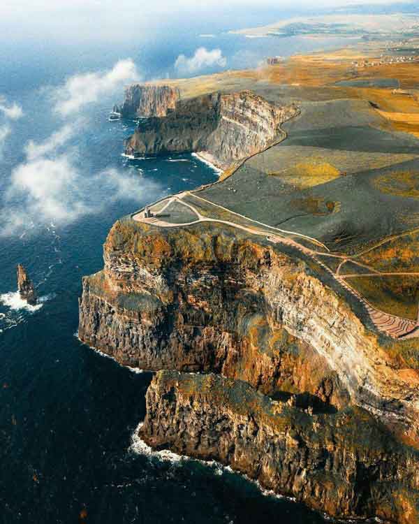 صخره‌های موهر Cliffs of Mohair، کلر، ایرلند صخره_