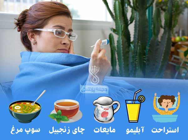 درمان خانگی و معجزه آسای تب و لرز ⇠ نوشیدن فراوان