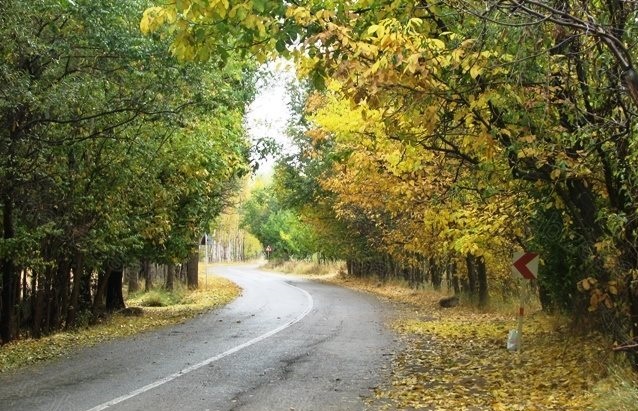 نمایی از جاده سوکهریز 