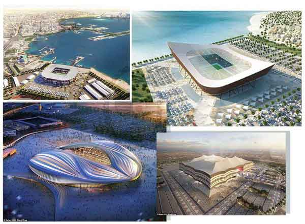قطر در حال آماده سازی 8 استادیوم فوق پیشرفته برای