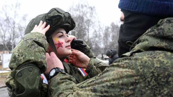 دختر شایسته ارتش روسیه انتخاب می‌شود  ارتش روسیه 