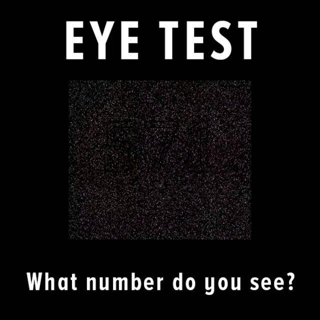 تست تشخیص قدرت بینایی اگر در تصویر زیر عدد 571 رو