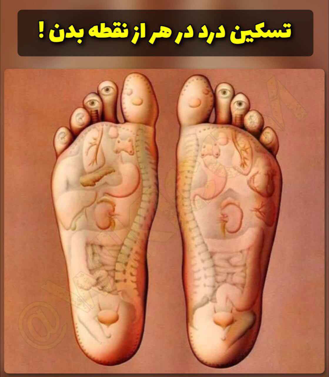 تسکین درد در هر نقطه از بدن