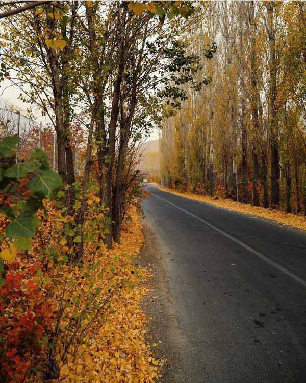 مسیر روستای سرزیارت، استان البرز  روستاي سرزيارت،