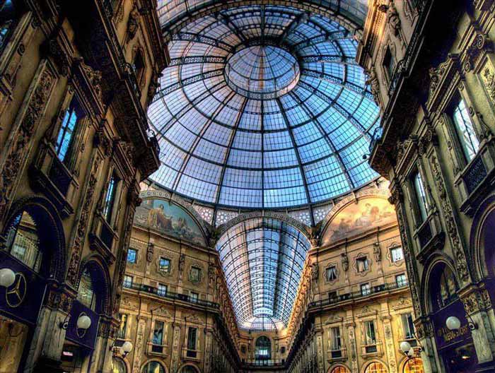خیابان موسوم به  Galleria Vittorio Emanuele II در