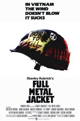غلاف تمام فلزی Full Metal Jacket فیلمی در ژانر جن