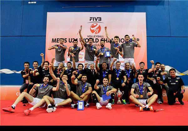 تیم والیبال جوانان ایران در صدر رنکینگ جهانی  تیم