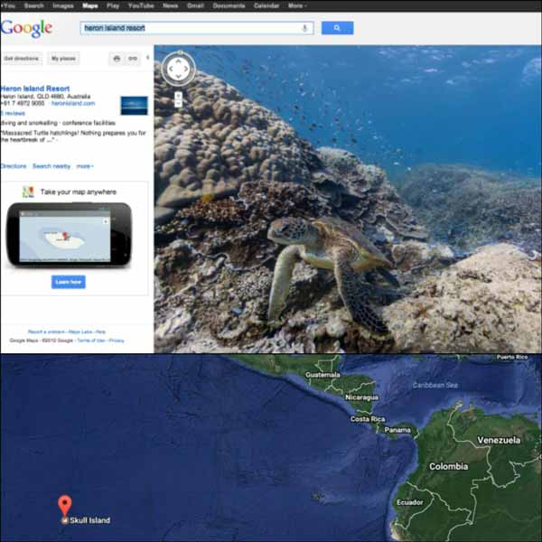 گوگل با نصب دوربینهای خود در زیر دریا امکانی فراه