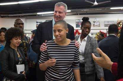 آمریکا دستگیری دختر شهردار نیویورک در اعتراضات کش