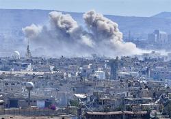کشته و زخمی شدن ۱۵ تن درپی بمباران «جرابلس» سوریه