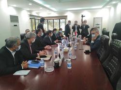 دیدار همتی با وزیر دارایی عراق