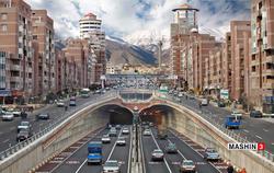 کاهش ۵۰ درصدی تردد خودرو‌ها در تهران