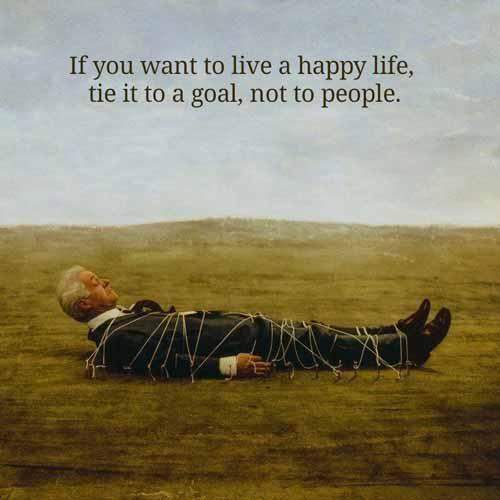 اگه میخوای شاد زندگی کنی زندگیت رو به یه هدف گره 