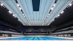 افتتاح استخر شنا المپیک توکیو با یک مراسم خاص