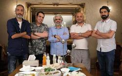 دورهمی«شام ایرانی» در خانه مجری سرشناس/ عکس