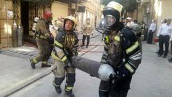 آتش‌سوزی هولناک در خیابان ولیعصر + جزئیات
