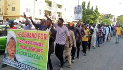 تظاهرات در نیجریه در حمایت از «شیخ زکزاکی» و درخو