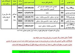 فروش فوق العاده جدید ایران خودرو از فردا (۹۹/۰۹/۰