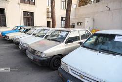 کشف خودروهای سرقتی توسط پلیس تهران + عکس