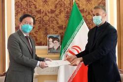 دیدار سفیر چین در تهران با حسین امیرعبداللهیان