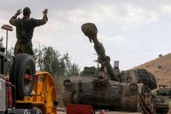 انهدام خودرو نظامی صهیونیستی در مرز لبنان