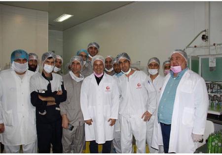 بازدید از تجهیزات پزشکی هلال احمر سهابه مدیر عامل