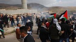 زخمی شدن چند مسئول جنبش فتح در راهپیمایی علیه شهر