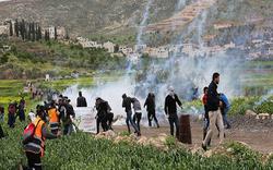 آسیب دیدن ده‌ها فلسطینی در حمله نظامیان صهیونیست 