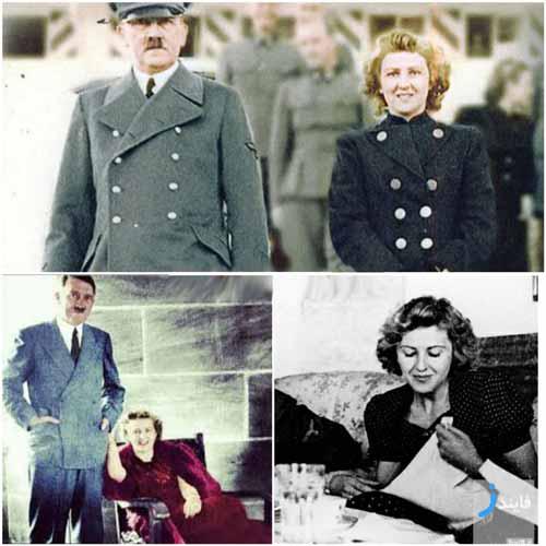 29 اپريل 1945 هيتلر در پناهگاه خود در برلين با او