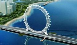 بزرگ ترین چرخ و فلک دنیا در کشور چین (عکس)