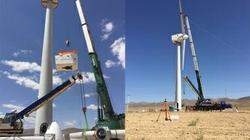 نصب اولین توربین بادی ۲۵۰ کیلووات در دانشگاه فردو