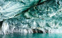 غار مرمر شیلی ، شگفت انگیزترین و عمیق ترین غار دن