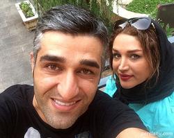 عکس دیده نشده از پژمان جمشیدی در کنار زن لبنانی +