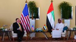 دیدار وزیر خارجه آمریکا با مقام‌های اماراتی دربار